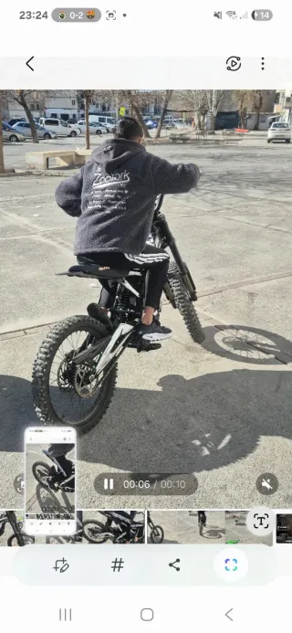 Surron cambio por 125 o 85 de cross negociable