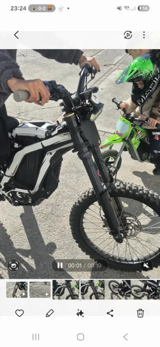 Surron cambio por 125 o 85 de cross negociable