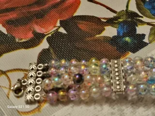 Bracciale perline multicolor