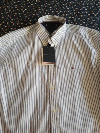 Camisa Tommy Hilfiger Rayas Talla L