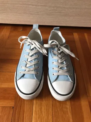 Zapatillas Converse azul talla 38