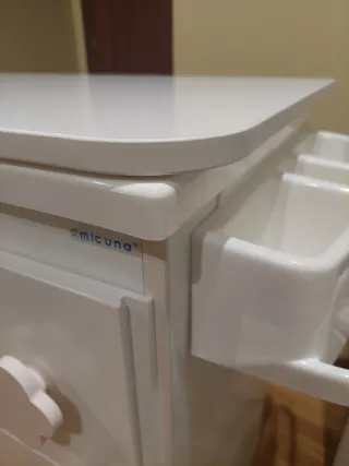 Cómoda cambiador Micuna blanco