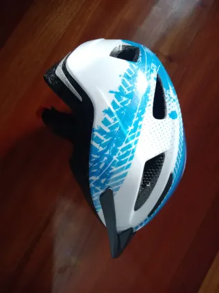 Casco Bicicleta Niño Azul