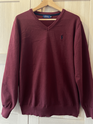 Polo Ralph Lauren Jersey Burdeos XXL