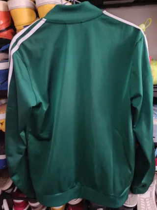 Chandal Adidas Verde con Rayas Blancas