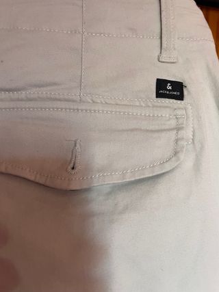 Pantalón cargo beige Jack & Jones hombre