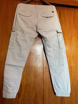 Pantalón cargo beige Jack & Jones hombre