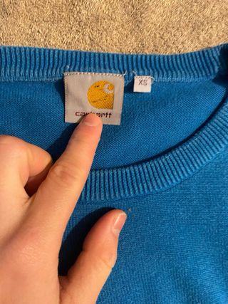 Jersey Carhartt Azul Talla XS