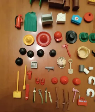 1980 Playmobil 115 piezas+robot!! Muy valoradas