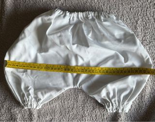 Faldón y ranita de bebé, blancos