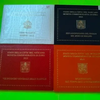 2€ Monete Città del Vaticano 2013-2016