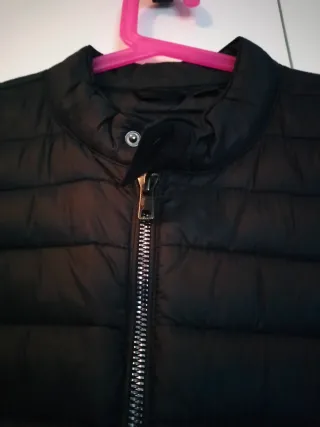 Anorak acolchado negro