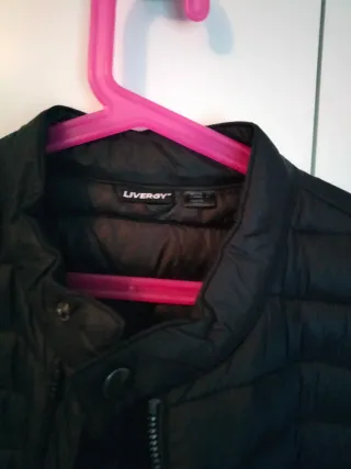 Anorak acolchado negro