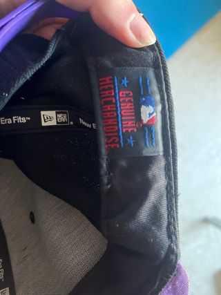 Gorra NY Yankees New Era Negra y Morada