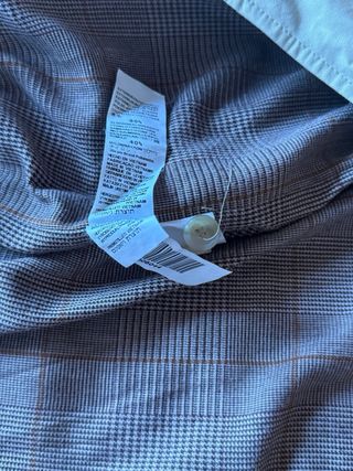 Abrigo gabardina Zara beige