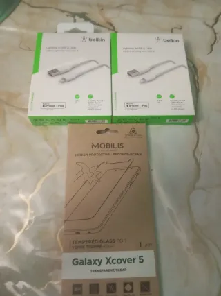 2 Cables Lightning a USB Belkin