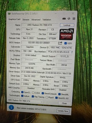 Tarjeta Gráfica Sapphire Pulse AMD Radeon#005757