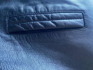 Cazadora Piel Negra AMI caballero