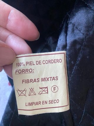 Cazadora Piel Negra AMI caballero