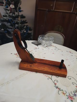 Soporte Jamonero de Madera
