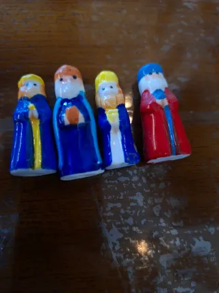 Figuras Reyes Magos Roscón de Reyes