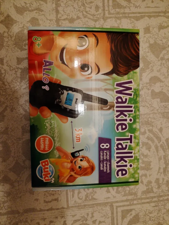 GENERICO Walkie Talkies Par de Radios Transmisores Woki Toki