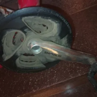 Cuadro Orbea 26 + bielas, sillín, tija