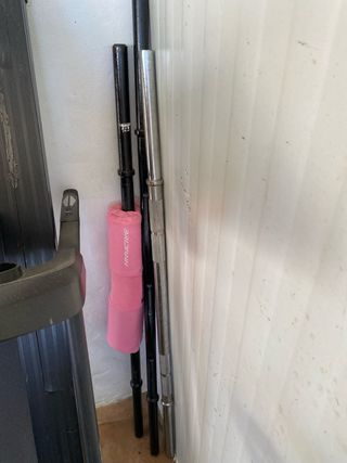 Máquina de gimnasio multifunción azul