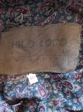 Pantalón precioso de piel