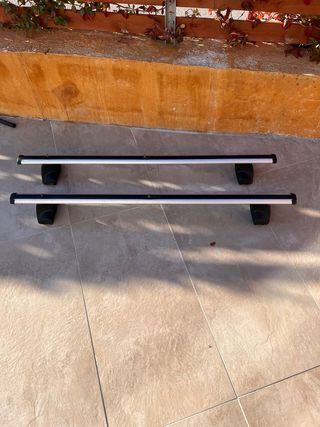 Barras de techo 130cm + kit anclajes Seat Ibiza