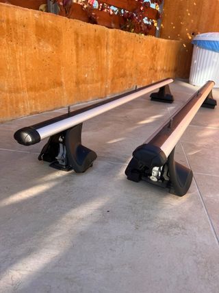Barras de techo 130cm + kit anclajes Seat Ibiza