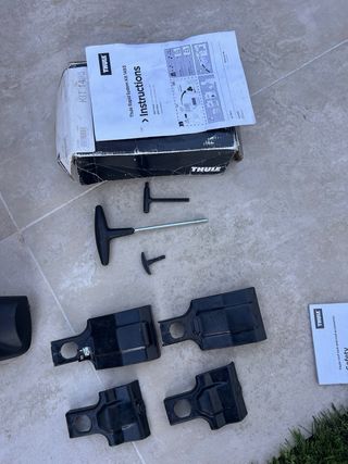 Barras de techo 130cm + kit anclajes Seat Ibiza