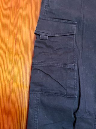 Pantalón cargo Jack & Jones negro hombre