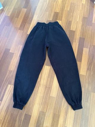 Pantaloni sportivi Bershka neri