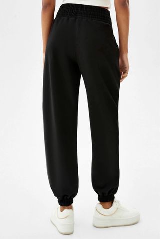 Pantaloni sportivi Bershka neri