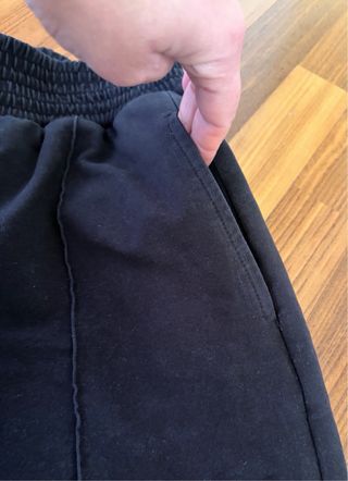 Pantaloni sportivi Bershka neri