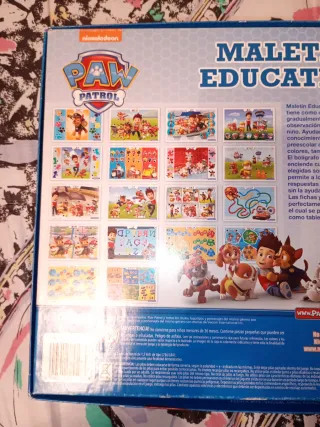 Maletín Educativo Paw Patrol Clementoni