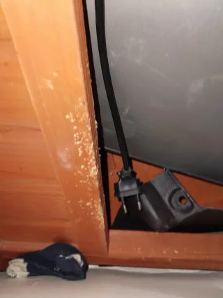 Casa de madera para perros