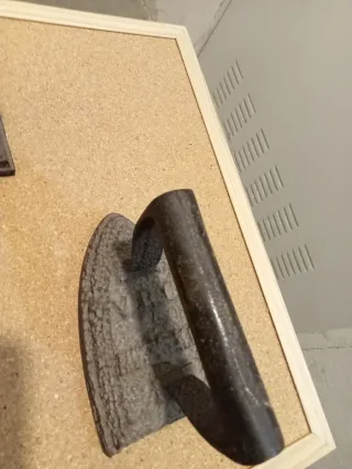 3 Planchas antiguas de hierro fundido