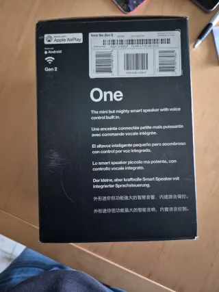 Sonos One Gen 2 para reparar