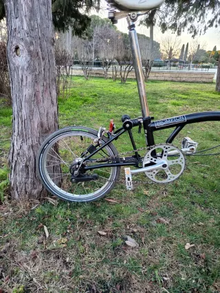 Bicicleta Brompton Negra