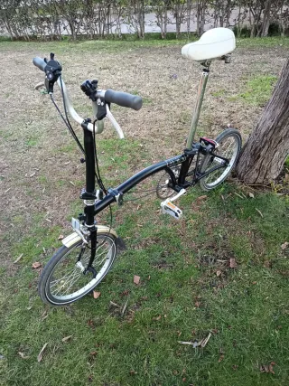 Bicicleta Brompton Negra