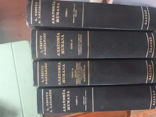 Lote 4 Libros Anatomía Humana Salvat