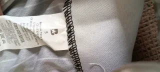 Disfraz rayas blanco y negro talla S