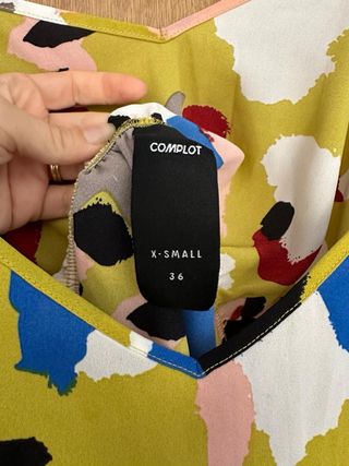 Mono corto estampado Complot multicolor