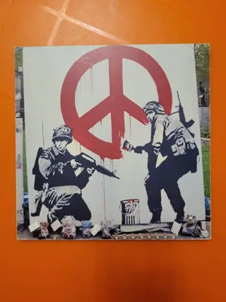 Quadro con simbolo pace