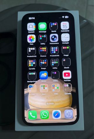 iPhone 14 Blu mezzanotte 256GB