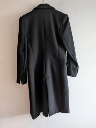 Cappotto di Lana Nero Zara