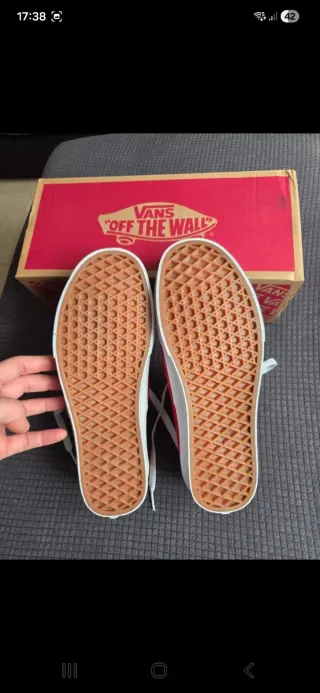 Vans Rojas Talla 39