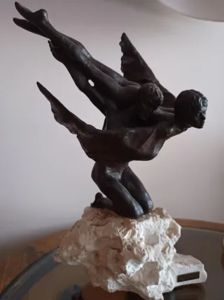 Escultura Josep Bofill Vintage Metal y Piedra